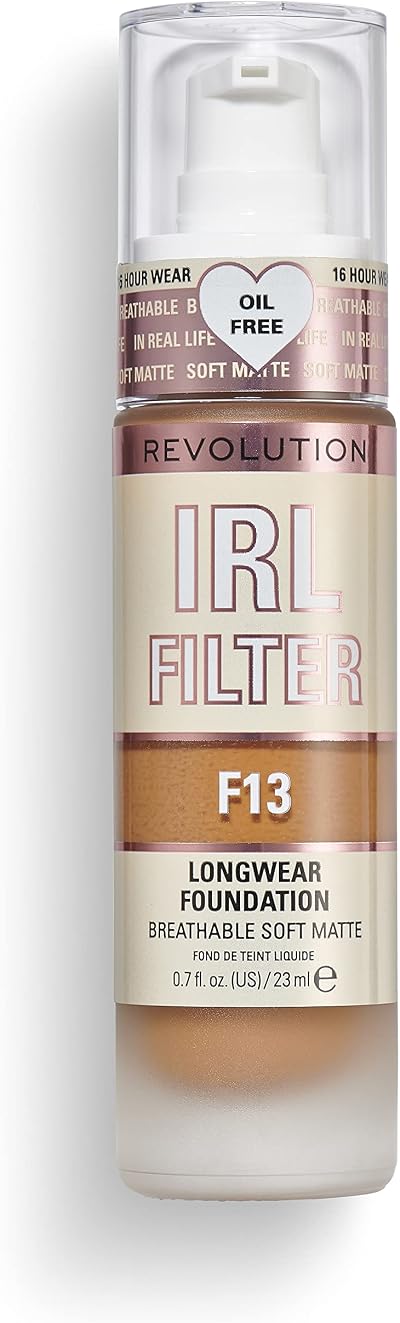 Revolution IRL Filter Longwear Foundation F13 Dark Skin 23ml Matte 16H