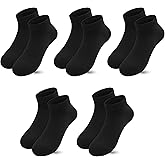 SERISIMPLE Viscose Bamboo Mesh Kids Low Cut Socks Unisex Child Ankle Athletic Socks Soft Breathable Boy Girl 5 Pairs