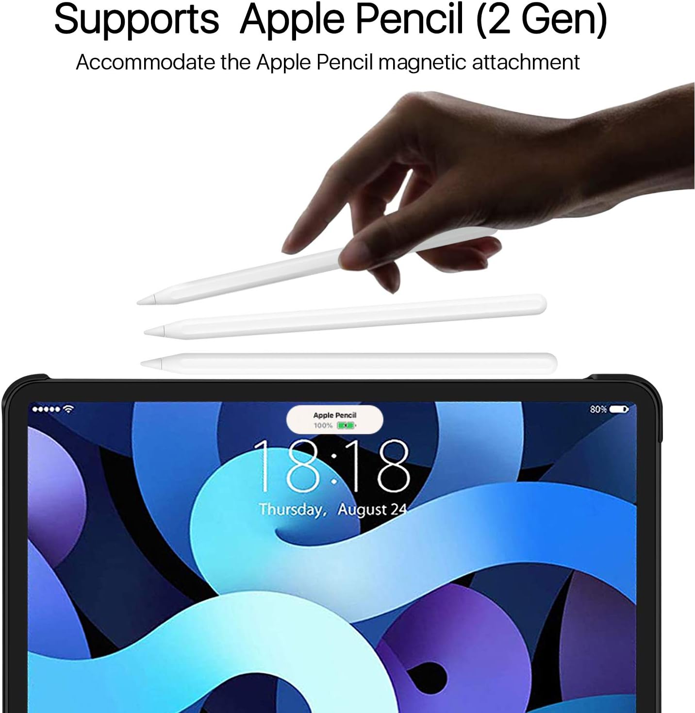 TNP iPad Air 4 Case for iPad Air 4th Generation 2020 Model, 10.9 inch, Thin and Lightweight Protective Case - Image 4