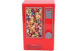 Zunate Candy Dispenser, Compact Cute Vending Machine for Fun Decorative Chocolate Storage, Ideal for Bedroom, Office, or Part