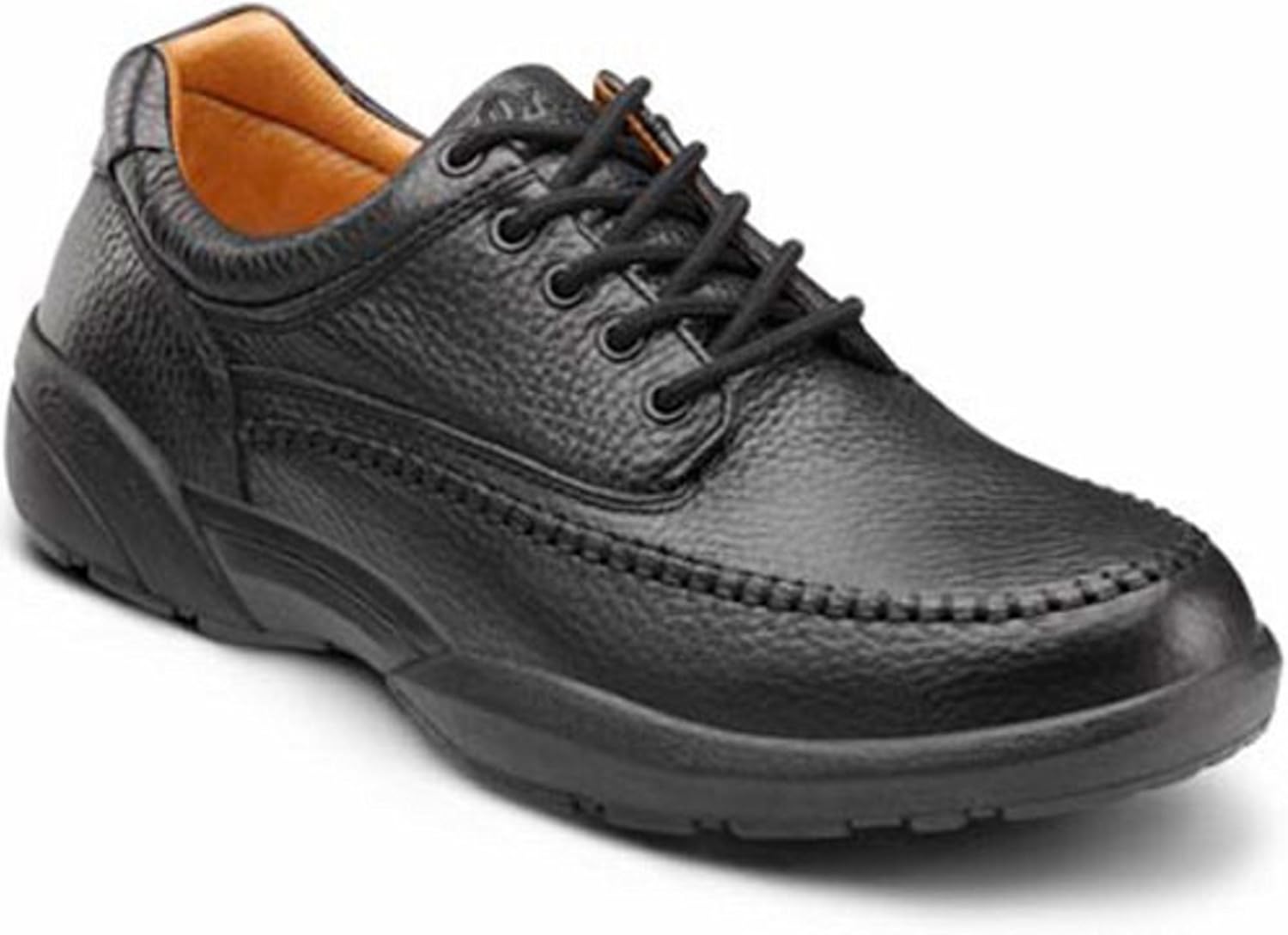 Dr. Comfort Men's Stallion Black Diabetic Casual Shoes Shoes