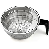 20216.0000 Silver Coffee Funnel Assembly for Bunn Series Coffee Basket | 20216-0000 stainless steel brew funnel, for Bunn CWTF, AXIOM, VP17 series commercial restaurant coffee brewers