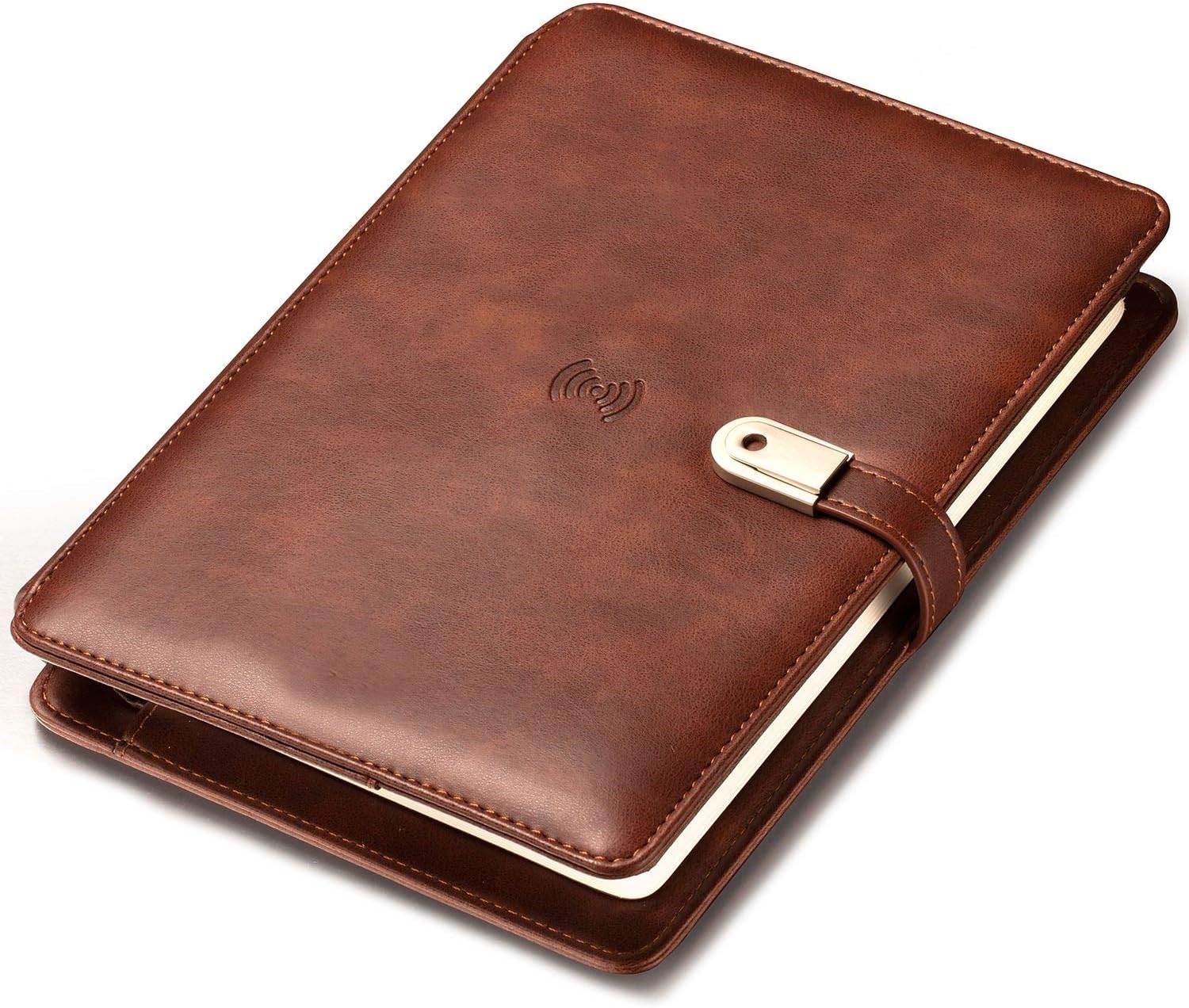 PENNLINE Organizer Wireless with 4000mAh Powerbank and 16GB Flash Drive - Dark Brown