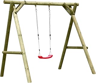 Gartenpirat Schaukel Holz Classic Einzelschaukel Typ 1.1 TÜV-geprüft
