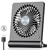Koonie USB Fan, Strong Wind Ultra Quiet Small Desk