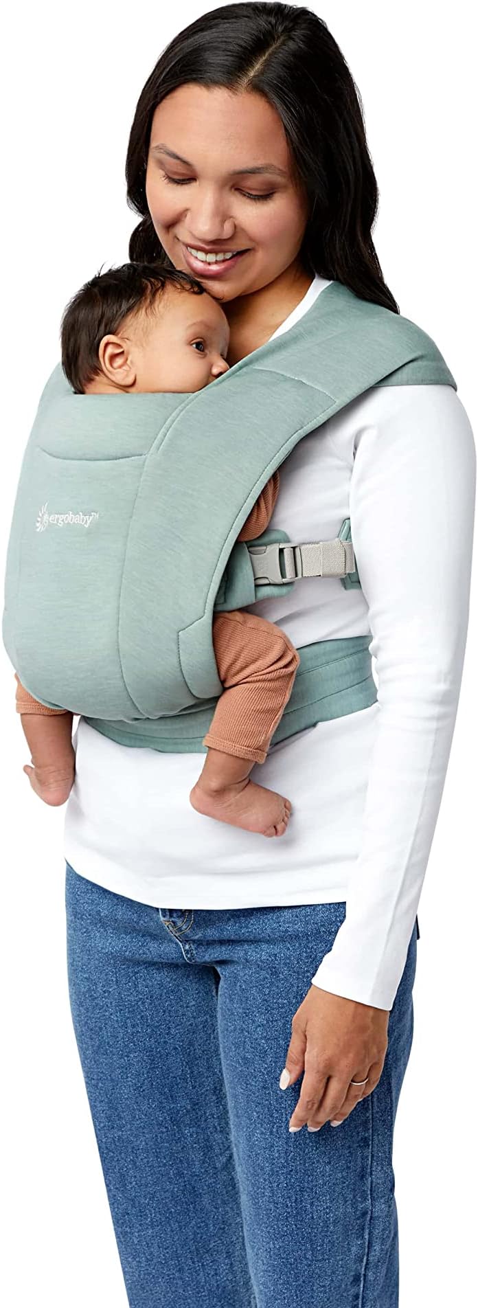 Ergobaby Embrace Ergonomic Baby Carrier Jade 0-11kg Front Inward/Outward