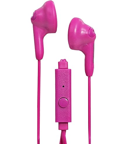 Amazon.com: Magnavox MHP4820M-BK Gummy Earbuds with Microphone in
