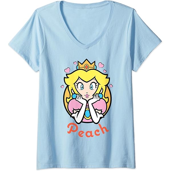 Amazon.com: Nintendo Super Mario Yoshi Intro Jump V-Neck T