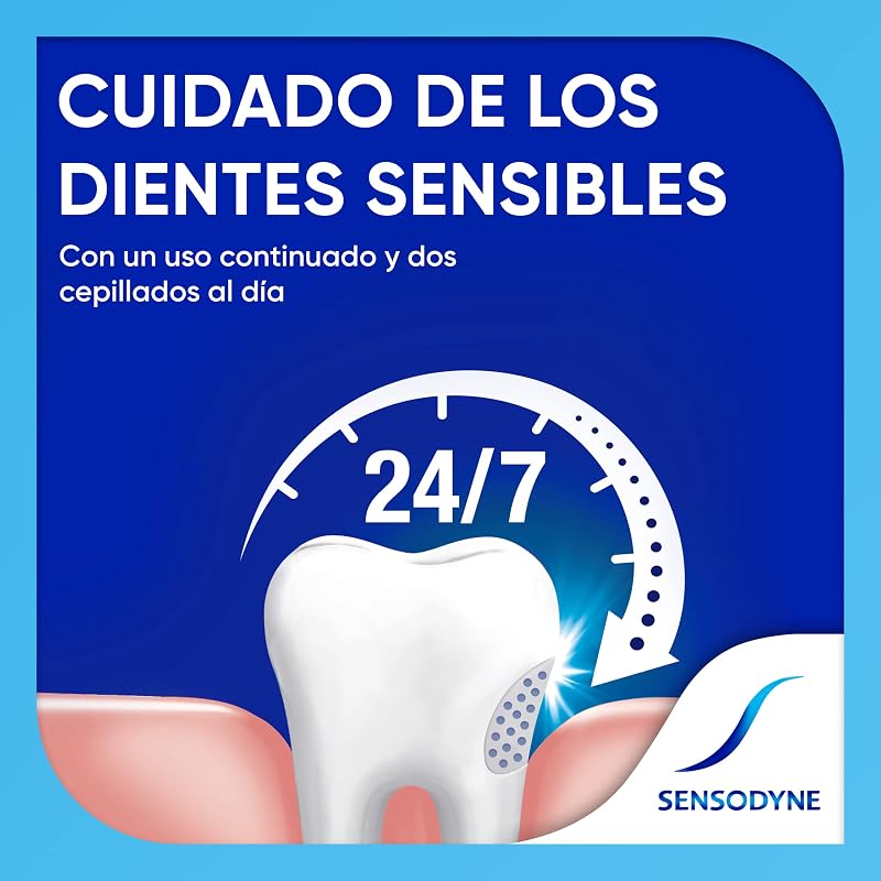 Blanqueante Pasta De Dientes, Alivio Sensibilidad, Pack 4x75 ml