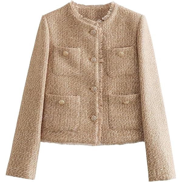 ジャケット・アウター FUJI TWEED CLASSIC COAT BROWN size 6 ジャケット・アウター FUJI TWEED CLASSIC COAT BROWN size 6