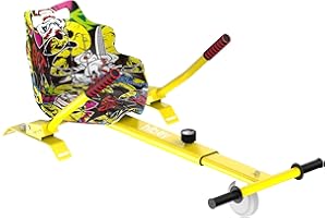 Hiboy HC-01 Hoverboard Kart Seat Attachment Accessory for 6.5" 8" 10" Two Wheel Self Balancing Scooter