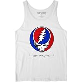 Liquid Blue Unisex Adult Grateful Dead SYF Steal Your Face Tank Top