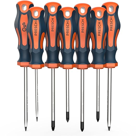 Presch Screwdriver Set 7 Pieces Screwdriver Sets with