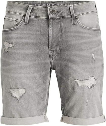 jack and jones indigo knit shorts