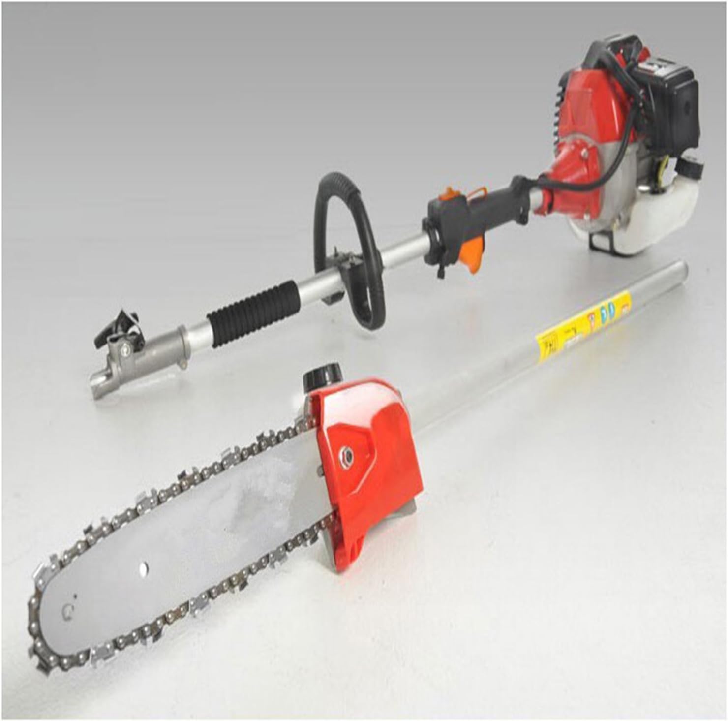 52cc Long Reach Pole Chainsaw telescopic pole Brush Tree Cutter Pruner