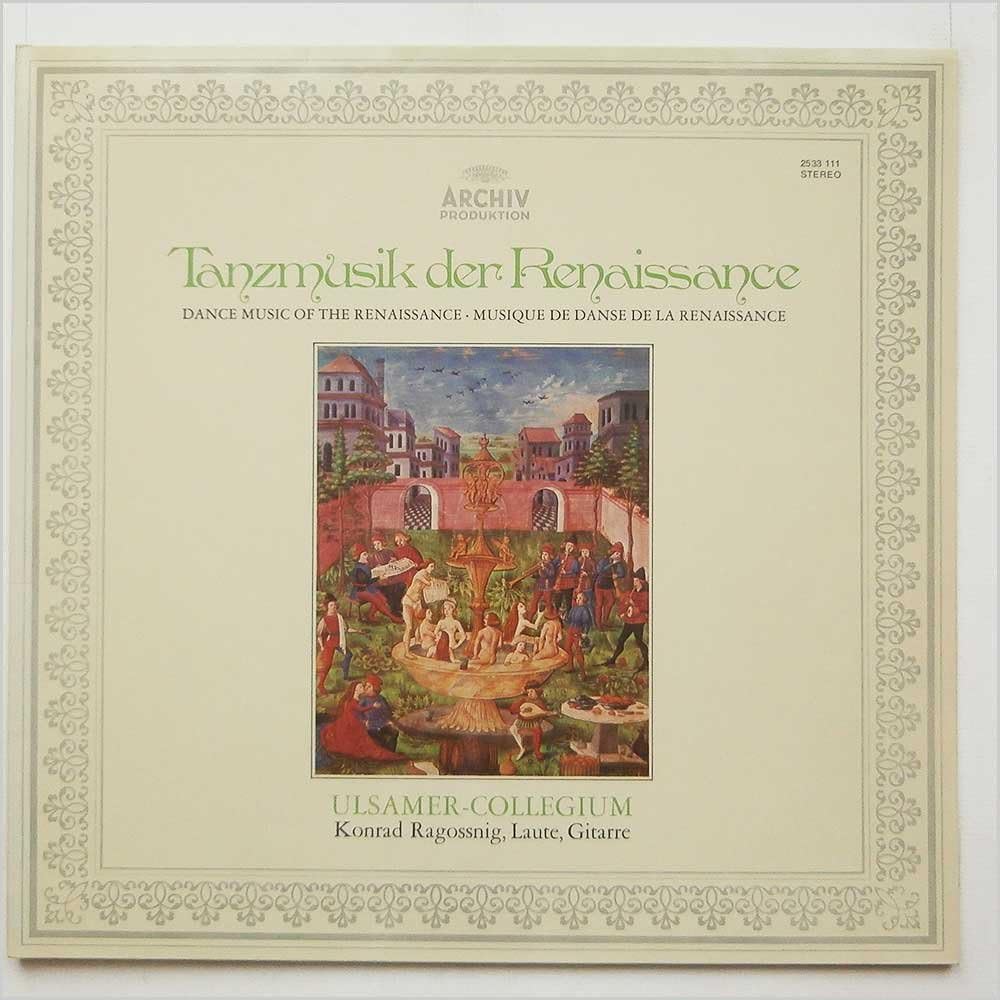 Tanzmusik Der Renaissance, Dance Music Of The Renaissance [LP] Amazon