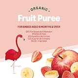 Mama Bear Organic Apple Banana Strawberry Purée Pouches 6 x 90g view 7