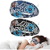 2-Pack Sleeping Headphones, Bluetooth 5.4 Headband Headphones, Wireless Bluetooth Headband for Yoga, Running, Workout, Travel, Sports, Unique Presents for Adult Teens - Black&Blue
