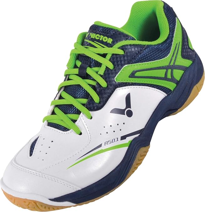 Victor A501 Junior Badminton/Squash Shoes (WhiteGreen) Amazon.es Zapatos y complementos