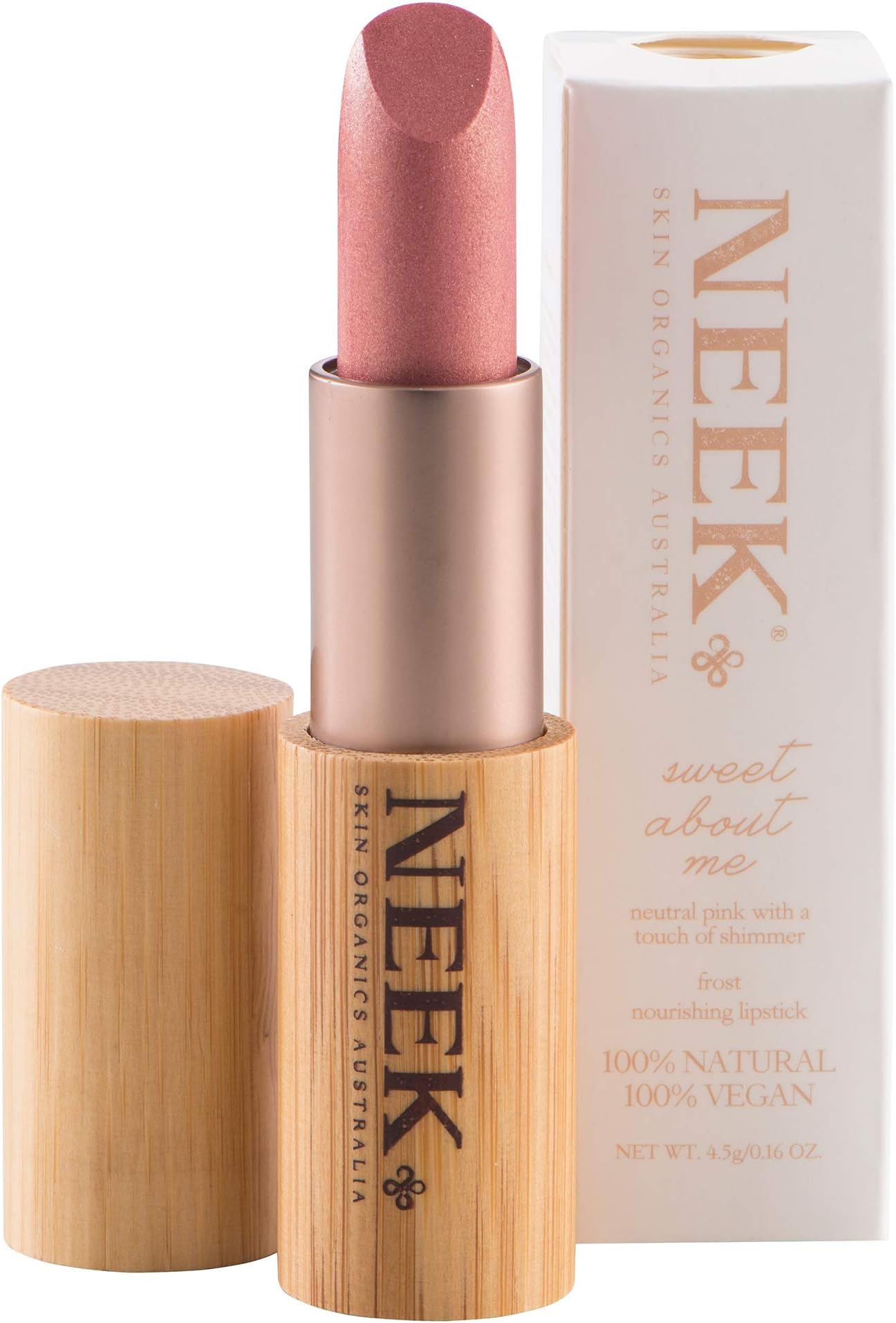 NEEK Skin Organics Australia Sweet About Me Vegan Lipstick