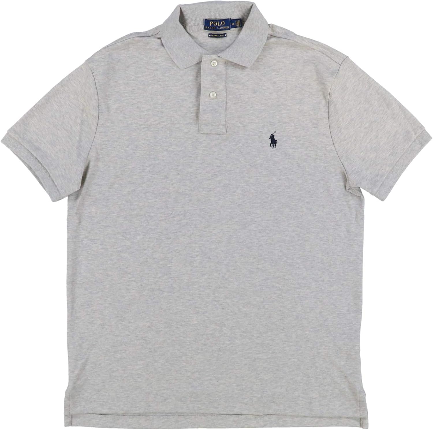 custom slim fit interlock polo