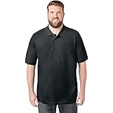 KingSize Men's Big & Tall Shrink-Less Classic Cotton Polo Shirt