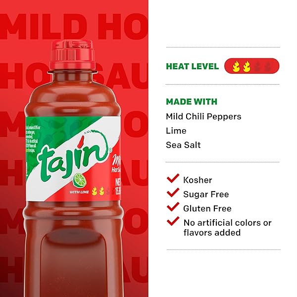 TAJIN MILD HOT SAUCE 15.38OZ (PACK OF 2)