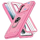 for Samsung Galaxy S21 5G Case with 2PCS Screen