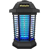 Klahaite Bug Zapper Outdoor, Electric Mosquito Zapper, Fly Zapper Indoor Fly Traps, Mosquito Repellent Outdoor Patio &amp; Backyard Covers 1/2 Acre, 4200V 3 Prong Plug, ABS Fireproof Plastic Outer