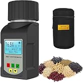 Grain Moisture Tester, High Precision Moisture &amp; Temp Display for 25 Grains Including Wheat, Corn, Coffee