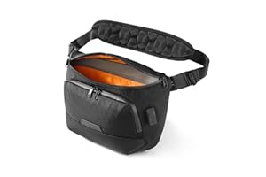 ALPAKA Bravo Sling Max 8L RFID-Blocking Sling Laptop Bag for Men with Maglockz Buckle, Lockable Zips & External USB Port