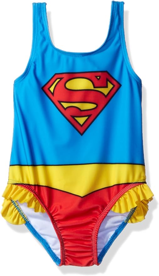 supergirl swimming costume