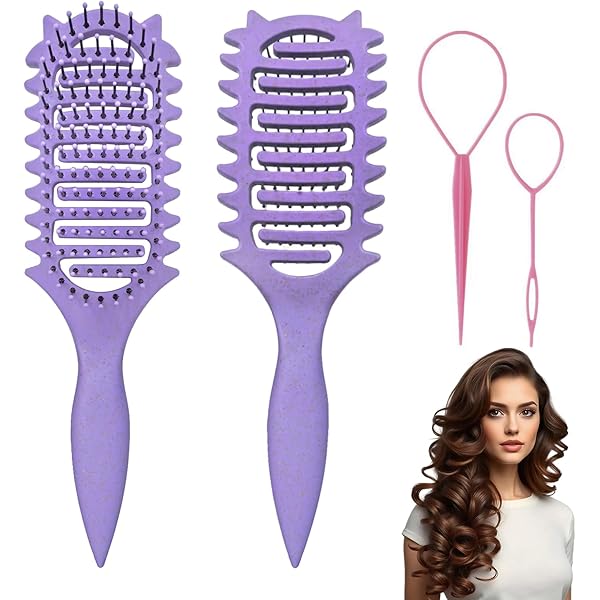 best brush straightening curly hair