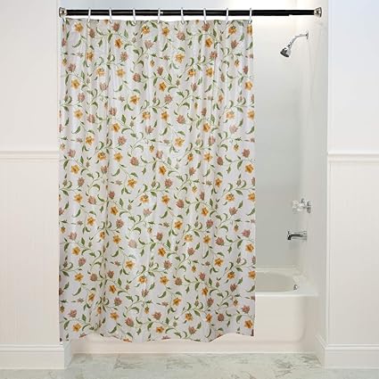 Katwa Clasic 54 X 78 Inches Pvc Printed Shower Curtain Wrf