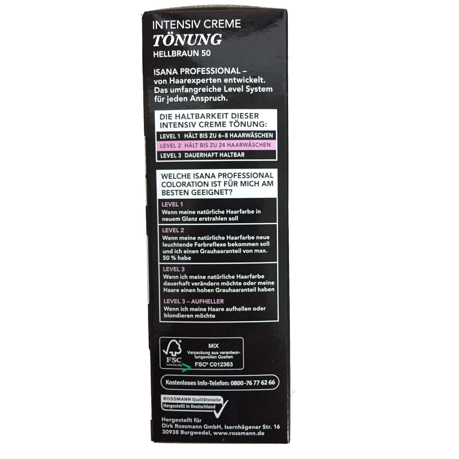 isana professional intensiv creme