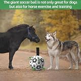 HETOO Extra Large Dog Soccer Ball 9 Inch with Grab Straps for Large Dogs view 5