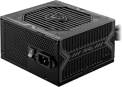 MSI MAG A650BN 650W 80 Plus Bronze Power Supply 12V Single-Rail 120mm
