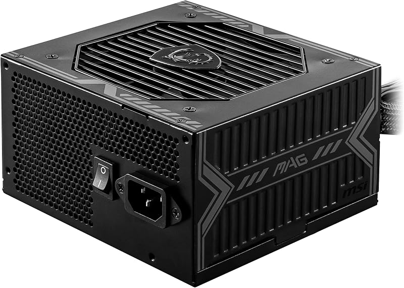 MSI MAG A650BN 650W 80 Plus Bronze Power Supply 12V Single-Rail 120mm