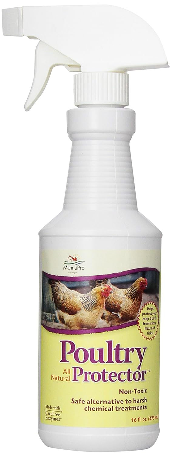 Manna Pro 0502035355 Ready-to-Use Poultry Protector for Birds, 16-Ounce