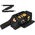 Jaffzora Chainsaw Case,Waterproof Chainsaw Storage Bag Compatible with DEWALT & Ego & Greenworks 10Inch 12Inch Cordless Power