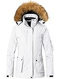 wantdo Women's Waterproof Ski Jacket Windproof