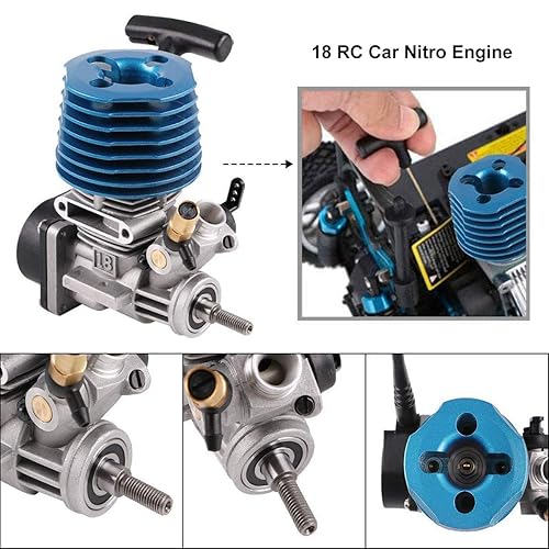 ホビーラジコン Rc car engine Nitro RC Engine for 1/10 cars buggy truck VX .18 2.74CC
