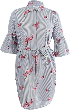 calvin klein floral embroidered dress
