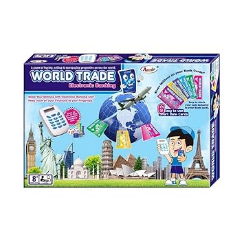 Marathon World Trade, Property Trading Game - Electronic Banking with Swipe Machine