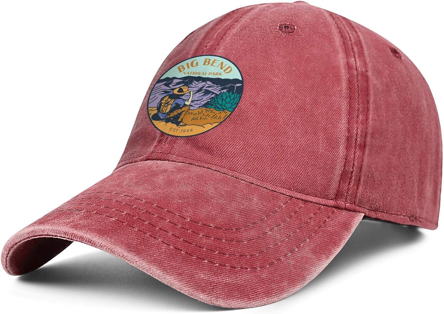 TIINTEXBA Cool Big Bend National Park Est 1944 Cowboy Hat Baseball Cap