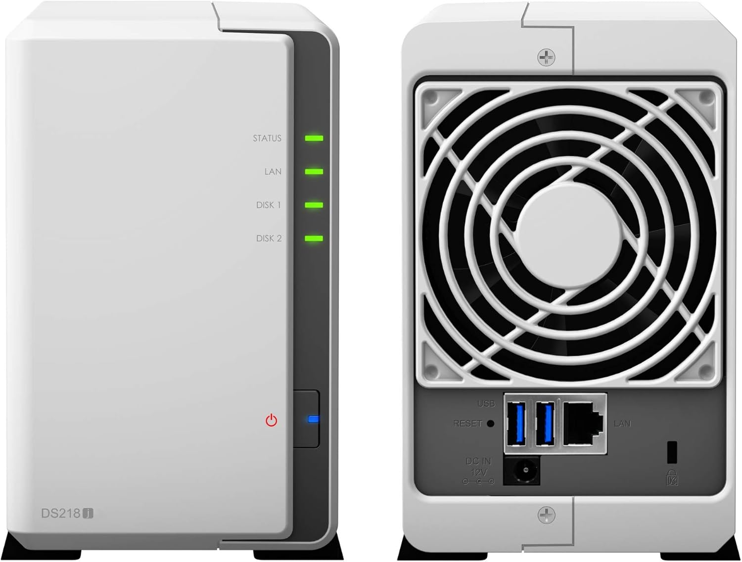 Amazon Synology Diskstation Ds218j 2ベイ Nas キット 日本正規代理店アスク サポート対応 デュアルコアcpu搭載 保証2年 Cs70 Synology パソコン 周辺機器 通販