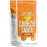 Plantworthy Food Plant Base Cheeze Sauce - Smoky Cheddar - Instant Cheeze Mix | Plant Based Cheeze That's Unbelievably Good |