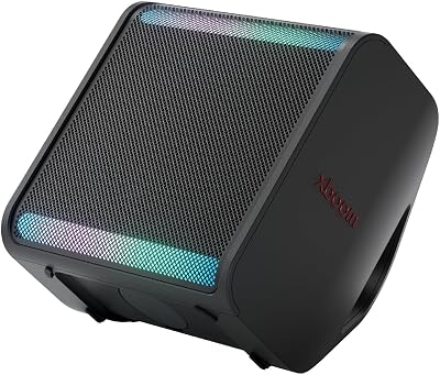 xboom Stage301, Altavoz Bluetooth, Alta Potencia, Portátil, Funciones DJ, Karaoke, con Luces LED Variables, Amplia Conectividad, El Sonido Absoluto