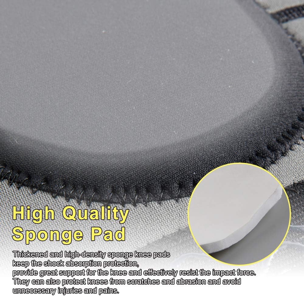 HUEGLO Protective Knee Pads for Dancers, Volleyball Knee Pad for Girls, Elbow Pad for Avoid Floor Burns & Bruising, Small/Middle1Pair : Sports & Outdoors
