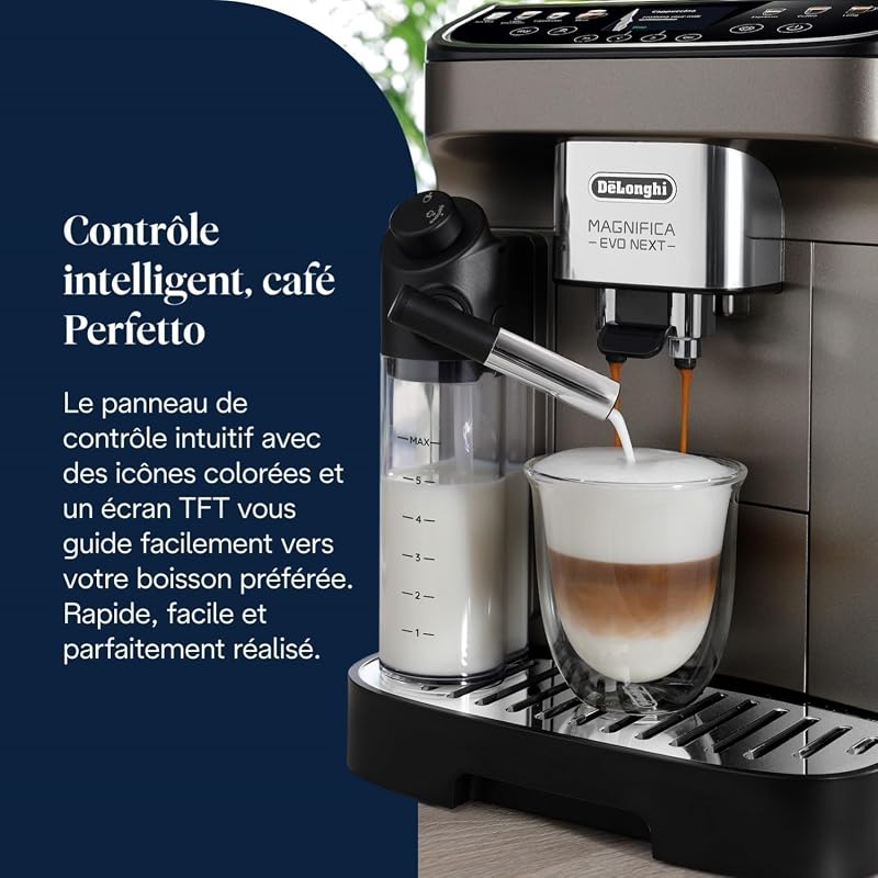Magnifica Evo Next - Machine à Café Automatique 13 Boissons